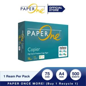 PaperOne Kertas A4 75gr Copier 1 Rim (500 lembar) Kertas HVS B2B