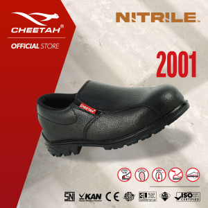 Sepatu Safety CHEETAH 2001H Safety Shoes S1 SRC Nitrile