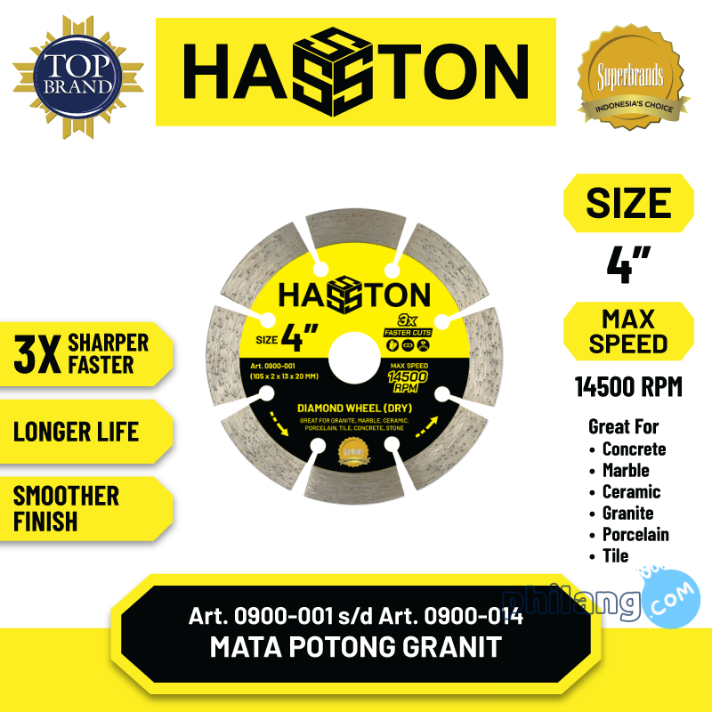 Hasston Diamond Wheel Turbo Tipis (Batik) / Diamond Cutting