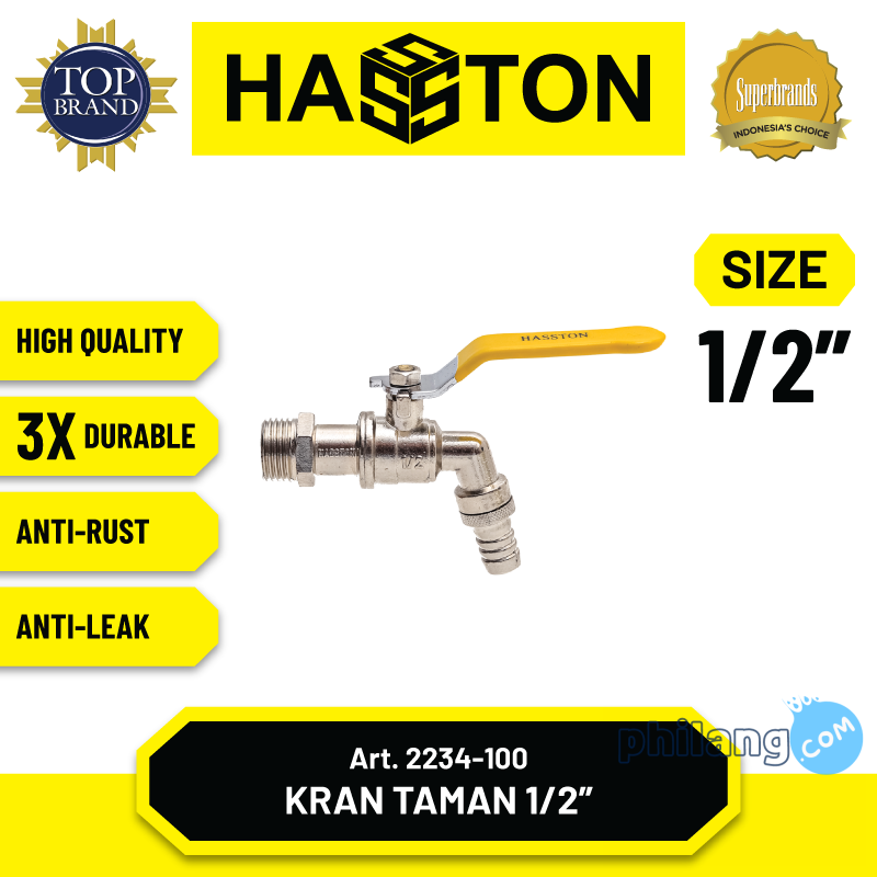 Hasston Kran Taman 1/2'' / Keran Air Taman (2234-100)