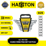 Hasston Kunci Ring Pass 8 pcs / Combination Wrench (8-19mm) (1647-001)