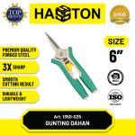 Hasston Gunting Taman Kepala Lurus & Bulat 6" (1350)