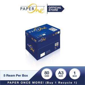 PaperOne Kertas A3 80gr All Purpose 1 Box (2500 lembar) Kertas HVS B2B