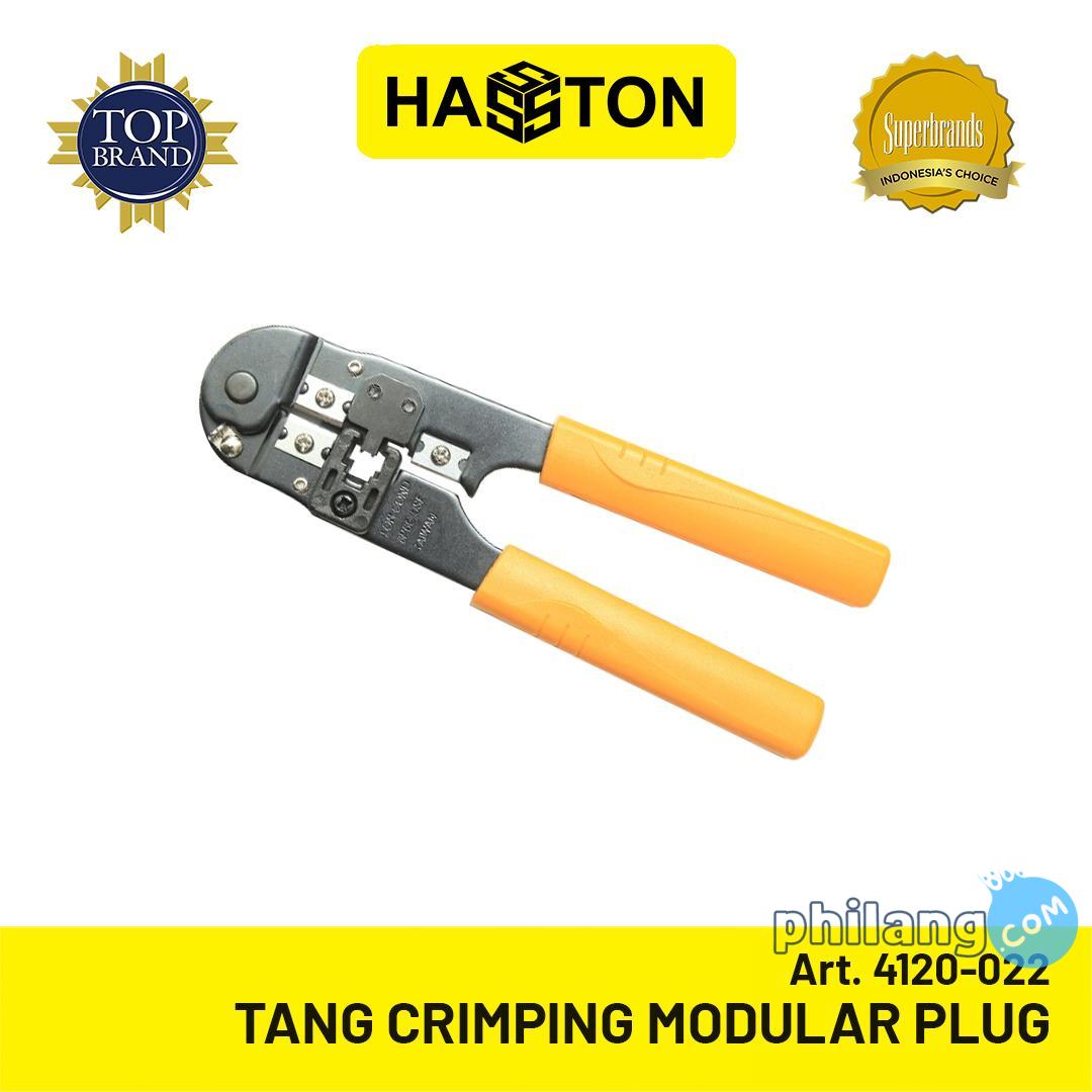 Hasston Tang Crimping Modular Plug 1 KPL 6P, 6C (4120-022)