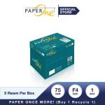 PaperOne Kertas F4 75gr Copier 1 Box (2500 lembar) Kertas HVS B2B