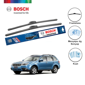 Bosch Wiper Depan & Belakang Subaru Forester S12 24" & 18" + H354 - 3 Buah/Set