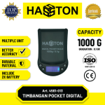 Hasston Timbangan Mini Digital 1000 gr Model Pocket (4561-013)