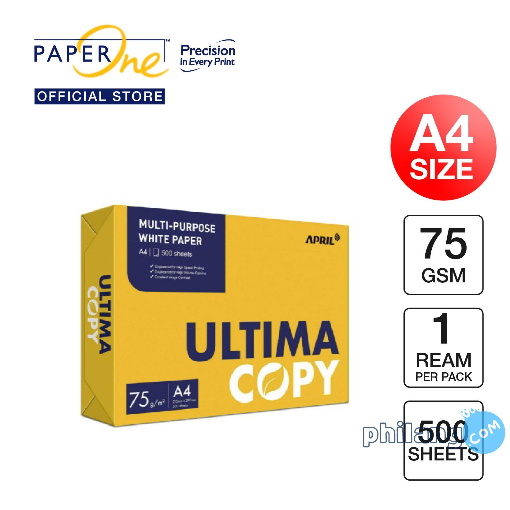 Ultima A4 75gr Copier 1 Rim (500 lembar) Kertas HVS