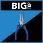 BIG TOP Tang Lancip Poles 6'' (4241-604)