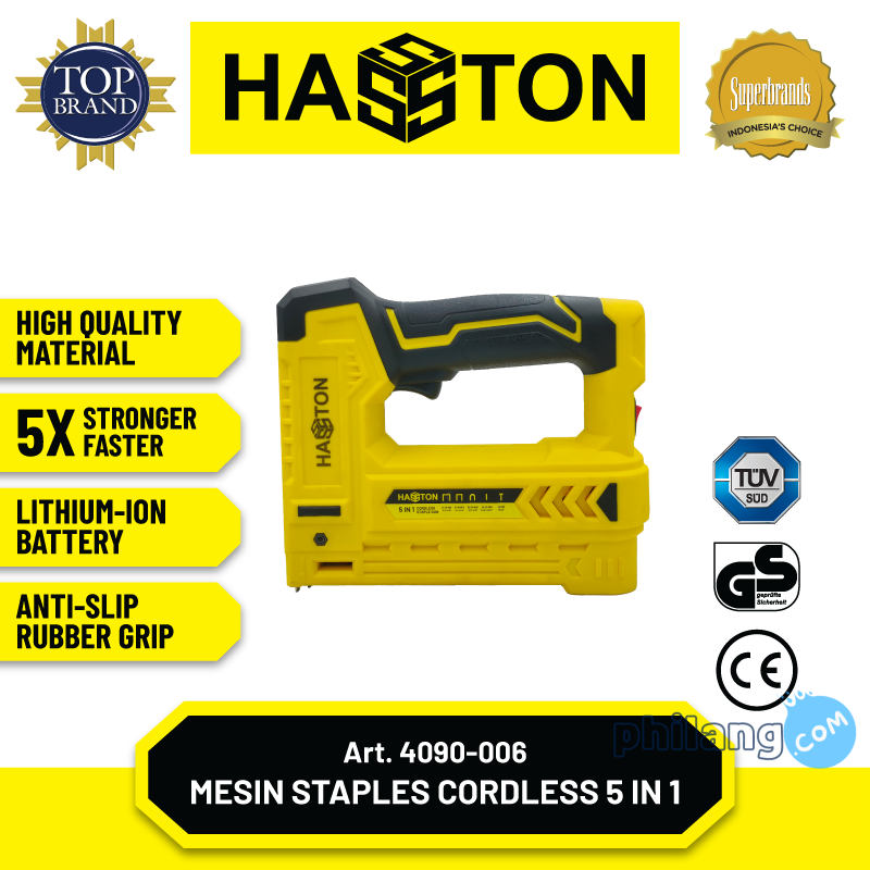 Mesin Staples Gun Cordless Hasston
