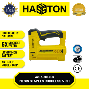 Hasston Mesin Staples Cordless / Cordless Staples Gun(4090)