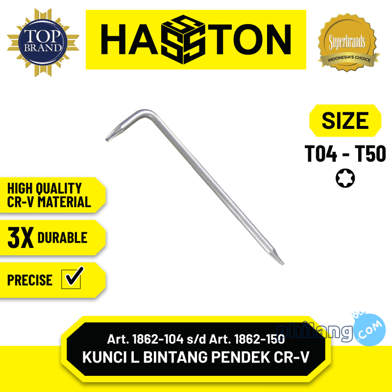 Hasston Kunci L Bintang Pendek CRV