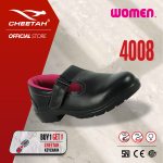(Bonus Gantungan Kunci) Sepatu Safety Cheetah 4008H Women