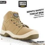 Sepatu Safety Jogger Works Desert 011 Brown S1P Sepatu Proyek Ujung Besi Anti Paku Anti Static ESD -
