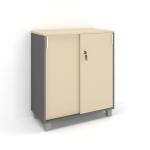 Storio Kabinet Kantor / Lemari Kantor Pintu Sliding - Sandstone