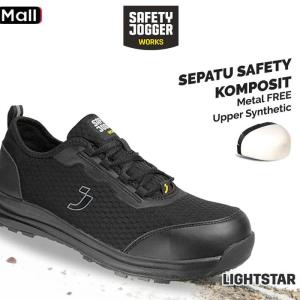 Sepatu Safety Jogger Works Lightstar S1PS Sepatu Safety Ringan Composite Toecap Metal Free Antistati