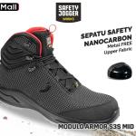 Safety Jogger Sepatu Safety Jogger Modulo Armor S3S MID Sepatu Kerja Metal Free Nano Carbon Toecap A