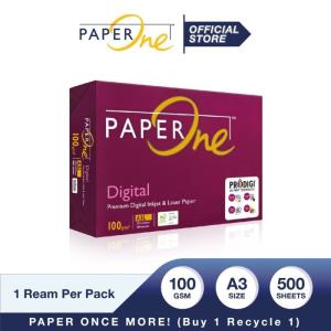 PaperOne Kertas A3 100gr Digital 1 Box (2500 lembar) Kertas HVS B2B