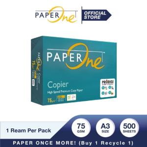 PaperOne Kertas A3 75gr Copier 1 Rim (500 lembar) Kertas HVS