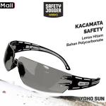 Safety Jogger Works Yoho Sun Kacamata Safety dengan Lensa Hitam Berkualitas Tinggi Bahan Polycarbona