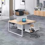 Furnibest Meja Meeting Kantor Meja Rapat Meja Kantor - MK-81 MAPLE