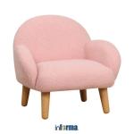 Informa - Informa Darla Scandi Sofa Anak 1 Dudukan Teddy - Pink