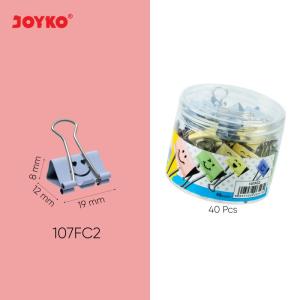 Binder Clip Klip Penjepit Kertas Joyko FC2 - 107FC2-40Pcs