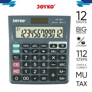 Calculator / Kalkulator Joyko CC-15A / 12 Digits / Check Correct