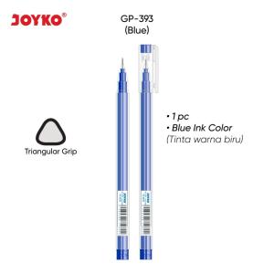 Gel Pen Pulpen Pena Joyko GP-393 Leos Gel 0.5 mm - Blue