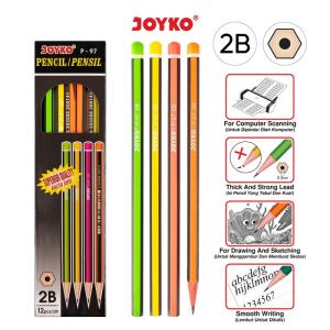 Pencil / Pensil Joyko P-97 / 2B / 1 BOX 12 PCS