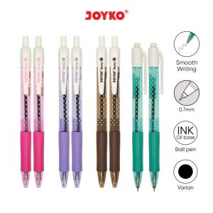 Ball Pen / Pulpen / Pena Joyko BP-183 / Sona / 0.7 mm - Hitam