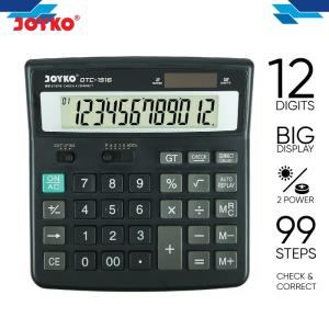 Calculator / Kalkulator Joyko DTC-1516 / 12 Digits / Check Correct