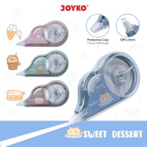 Pita Koreksi Correction Tape Joyko CT-522 Sweet Dessert