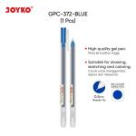 Color Gel Pen Pulpen Pena Jel Warna Joyko GPC-372 0.5 mm - Blue