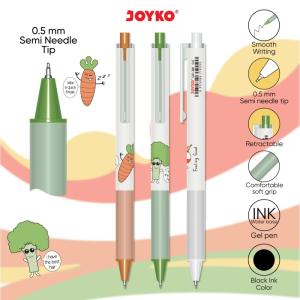 Gel Pen Pulpen Pena Joyko GP-381 Feeling Good 0.5 mm