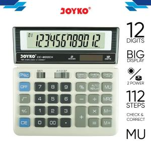 Calculator / Kalkulator Joyko CC-800CH / 12 Digits / Check Correct