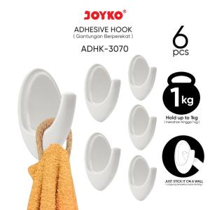 Gantungan Adhesive Hook Tempel Dinding Kait Perekat Joyko ADHK-3070