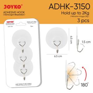 Gantungan Adhesive Hook Tempel Dinding Perekat Joyko ADHK-3120 ~ 3150 - ADHK-3150