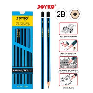 Pencil / Pensil Joyko 6161 / 2B / 1 BOX 12 PCS