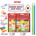 Joyko Pensil Warna Color Pencils Triangular Grip