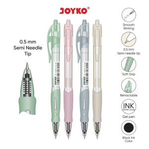 Gel Pen Pulpen Pena Joyko GP-265AN Q4 Gel 0.5 mm