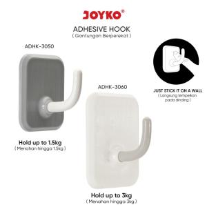 Gantungan Adhesive Hook Tempel Dinding Perekat Joyko ADHK-3050 ~ 3060