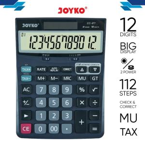 Calculator / Kalkulator Joyko CC-27 / 12 Digits / Check Correct