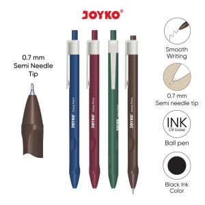 Ball Pen Pulpen Pena Joyko BP-376 Vokus Point 0.7 mm