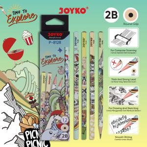 Pensil Pencil Joyko P-8128 2B 1 Box 12 Pcs