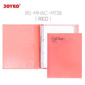 Binder Note Joyko B5-MHAC-M138 Academy - Red