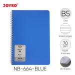 Ruled Notebook Diary Agenda Buku Catatan Bergaris Joyko NB-664 60 hal - Blue