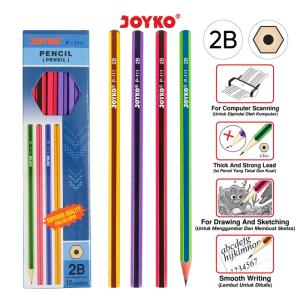 Pencil / Pensil Joyko P-111 / 2B / 1 BOX 12 PCS