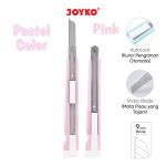 Cutter Pemotong Joyko A-300A Pastel Color - Pink