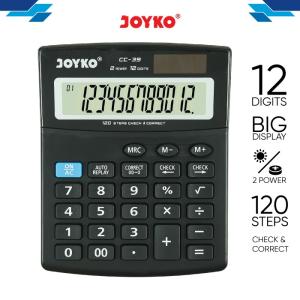 Calculator / Kalkulator Joyko CC-39 / 12 Digits / Check Correct